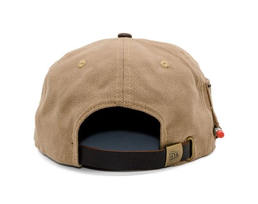 Kšiltovka New Era - Image Drop - Work Cap GOLFER - Tan Brown / Walnut