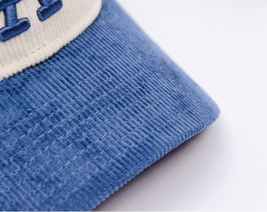 Kšiltovka New Era - MLB Cord 9TWENTY - LA Dodgers - Cream / Dark Royal