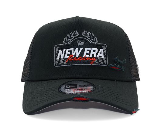 Kšiltovka New Era - Motosport 9FORTY Trucker - Black / Red