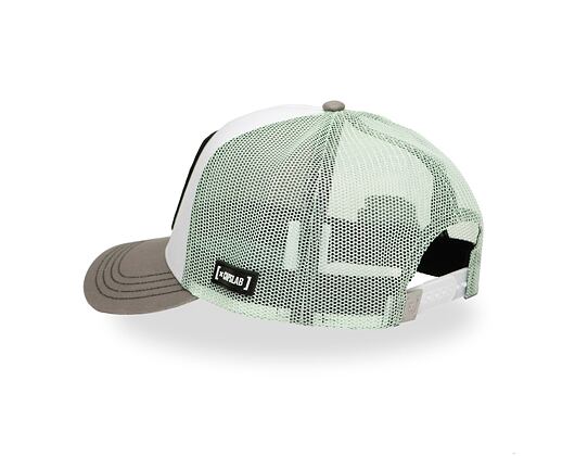 Kšiltovka Capslab - Trucker Looney Tunes - Bugs Bunny - White / Mint