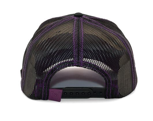Kšiltovka Capslab - Trucker DC Comics - Joker - Black / Green / Purple