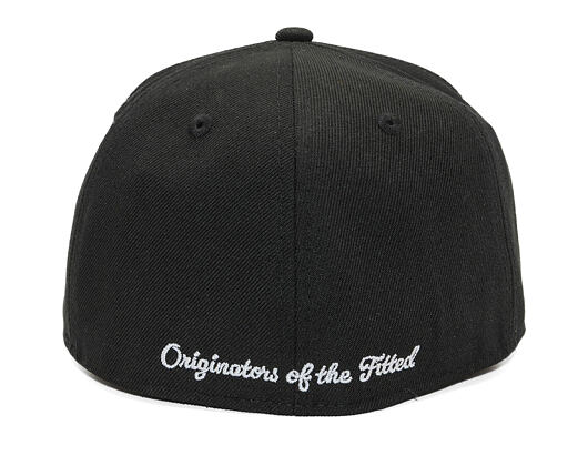 Kšiltovka New Era - Branded Script 59FIFTY - Black