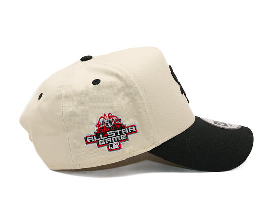 Kšiltovka New Era - MLB All Star Game Patch 9FORTY A-Frame - Chicago White Sox - Cream / Team Color