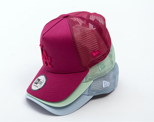 Kšiltovka New Era - MLB League Essential 9FORTY Trucker - NY Yankees - Blue / White