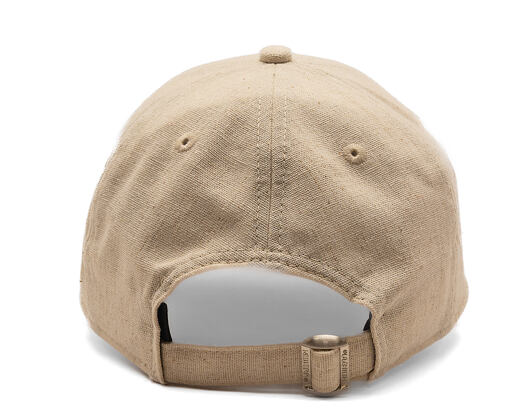 Kšiltovka New Era - MLB Linen 9TWENTY - NY Yankees - Stone / Cherry