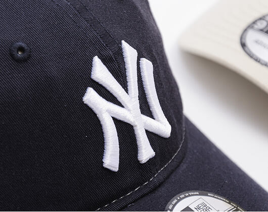Kšiltovka New Era - MLB Washed Mesh 9TWENTY - NY Yankees - Navy / White