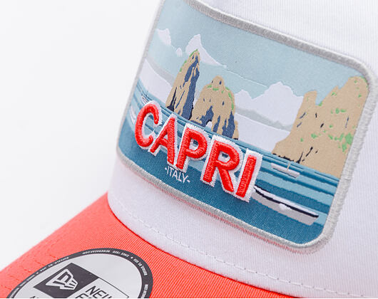 Kšiltovka New Era - Branded Summer Trucker 9FORTY Trucker - Coral