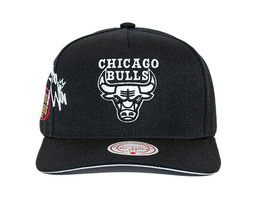 Kšiltovka Mitchell & Ness - NBA Born To Win Pro Snapback - Chicago Bulls - Black