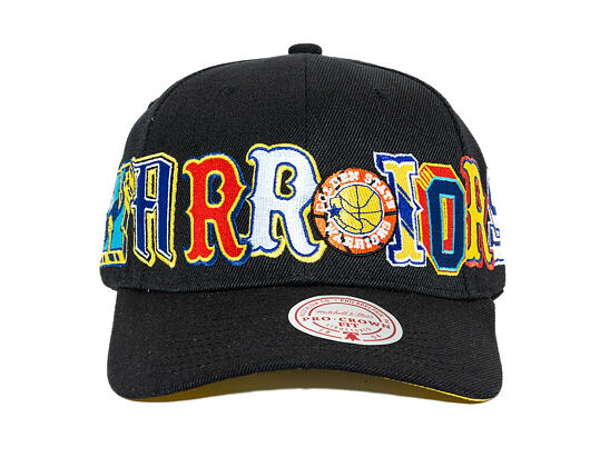 Kšiltovka Mitchell & Ness - NBA Hyper Type Pro Snapback HWC - Golden State Warriors - Black