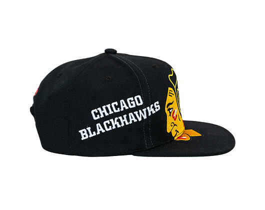 Kšiltovka Mitchell & Ness - NHL Big Time Snapback - Chicago Blackhawks - Black