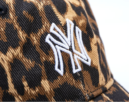 Dámská Kšiltovka New Era - MLB Outline Leopard 9TWENTY - NY Yankees - Black
