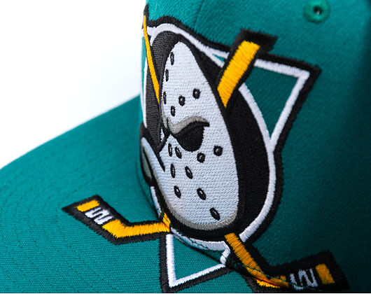 Kšiltovka Mitchell & Ness - NHL Big Time Snapback Vntg - Anaheim Ducks - Teal