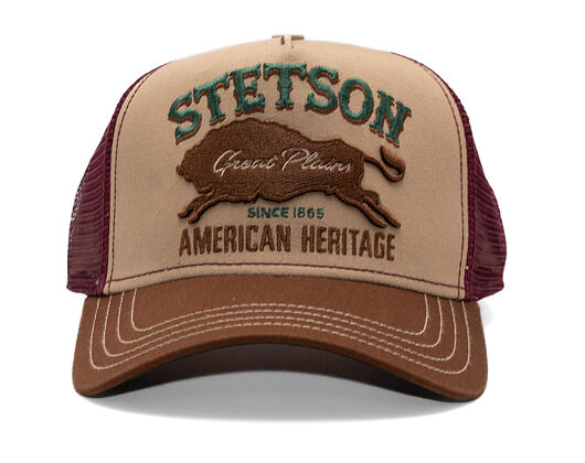 Kšiltovka Stetson - Trucker Cap Great Plains - 68