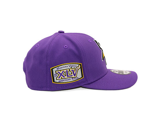 Kšiltovka New Era - NFL Anniversary Patch 9SEVENTY Stretch-Snap - Minnesota Vikings - Purple