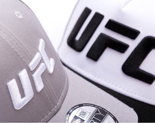 Kšiltovka New Era - UFC MMA Core 9FORTY - Grey / White