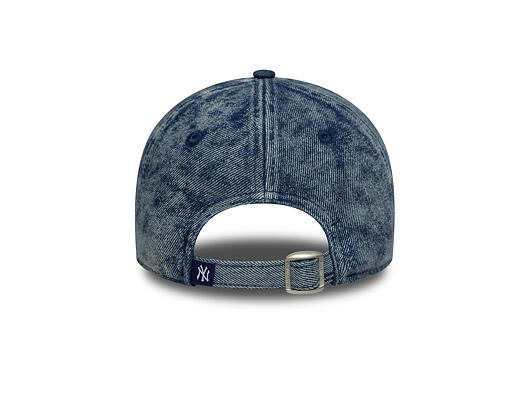 Dámská Kšiltovka New Era - MLB Wash & Distressed Denim 9TWENTY - NY Yankees - Pastel Blue