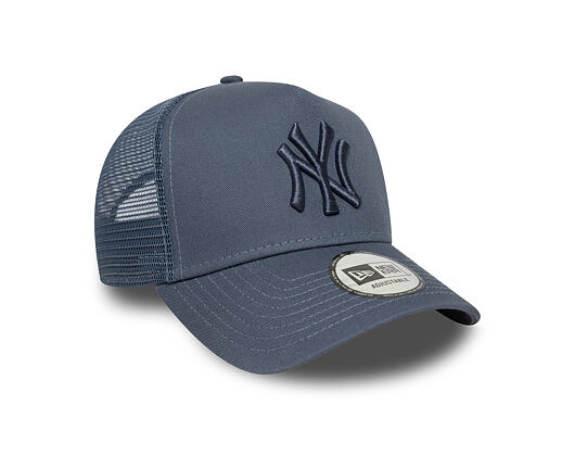 Kšiltovka New Era - MLB League Essential 9FORTY Trucker - NY Yankees - Muted Indigo
