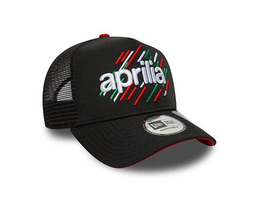Kšiltovka New Era - PIAGGIO Print 9FORTY Trucker - Black