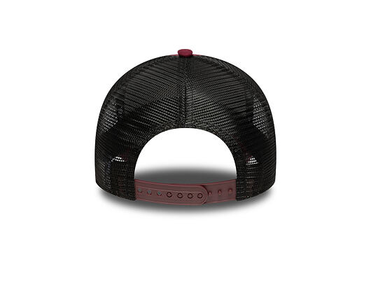 Kšiltovka New Era - Seasonal 9FORTY Trucker - AS Roma - Burgundy