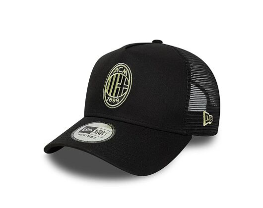 Kšiltovka New Era - Seasonal 9FORTY Trucker - AC Milan - Black