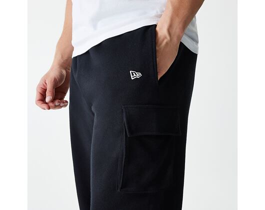 Kalhoty New Era - French-terry Cargo Sweatpants - Black