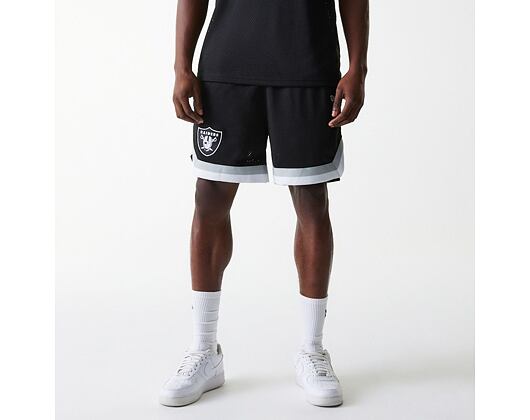 Kraťasy New Era - NFL Mesh Shorts - Las Vegas Raiders - Black