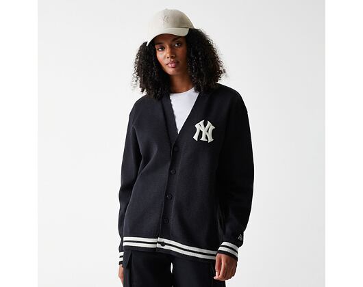 Svetr New Era - MLB Cardigan Knit - NY Yankees - Black