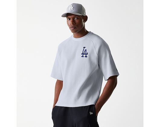 Triko New Era - MLB Waffle Tee - LA Dodgers - Grey