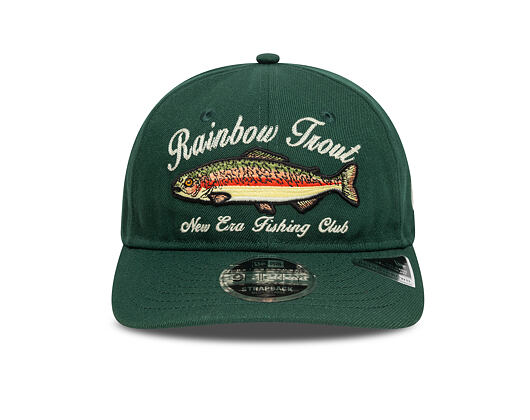 Kšiltovka New Era - Wild "Fishing Club" 9FIFTY Retro Crown - Dark Green