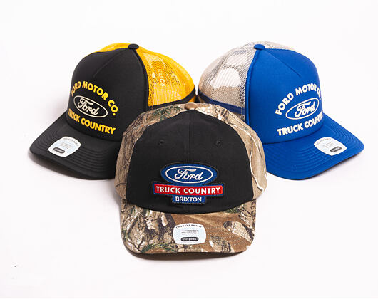 Kšiltovka Brixton - Ford Truck Country Mp Snpk - Burnt Rubber/Camo