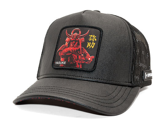 Kšiltovka Capslab - Assassin's Creed - Yasuke - Black / Red