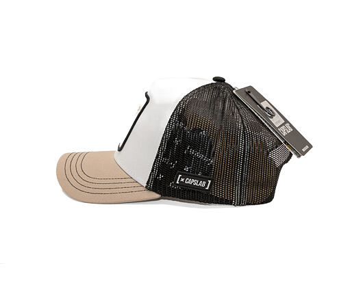 Kšiltovka Capslab - Trucker Harry Potter - Dobby - Beige