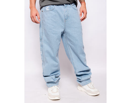 Džíny Karl Kani - KK Retro Baggy Workwear Denim light blue