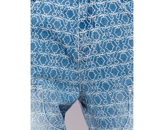 Džíny Karl Kani - Og K Aop Carpenter Straight Leg Jeans Blue