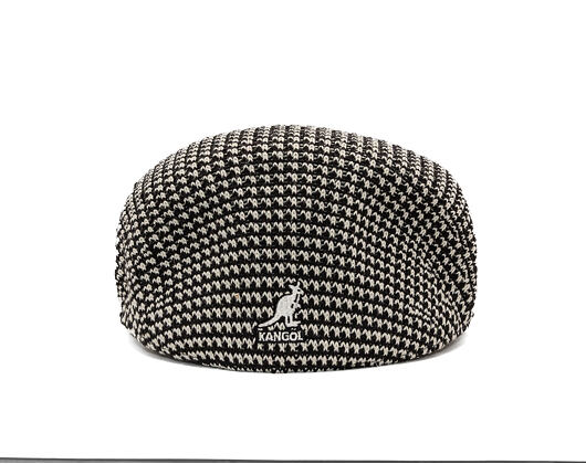 Kangol - Grid Knit 504 Flatcap - Black