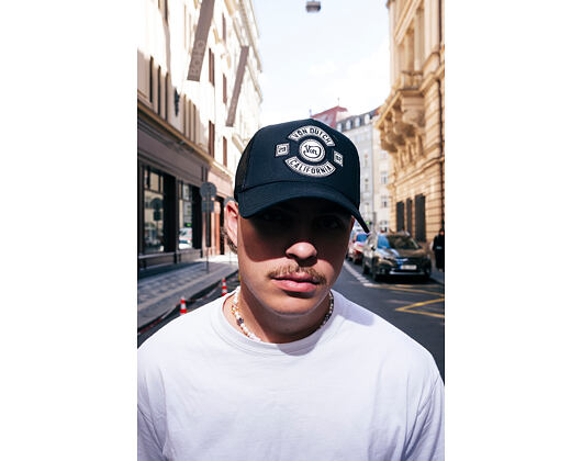 Kšiltovka Von Dutch - Trucker - MC Logo - Black/Black