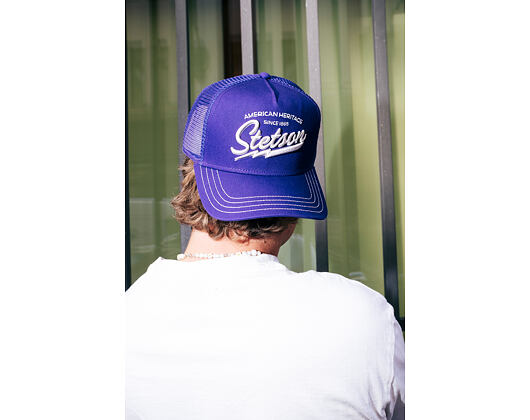Kšiltovka Stetson - Trucker Cap American Heritage Classic - 83