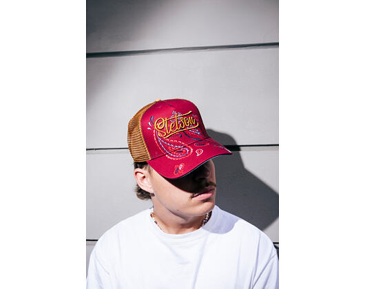 Kšiltovka Stetson - Trucker Cap Paisley - 88