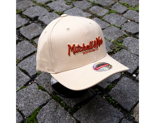 Kšiltovka Mitchell & Ness - Pinscript Classic Red - Own Brand - Grey/Orange