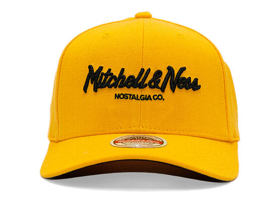 Kšiltovka Mitchell & Ness - Pinscript Classic Red - Own Brand - Yellow/Black