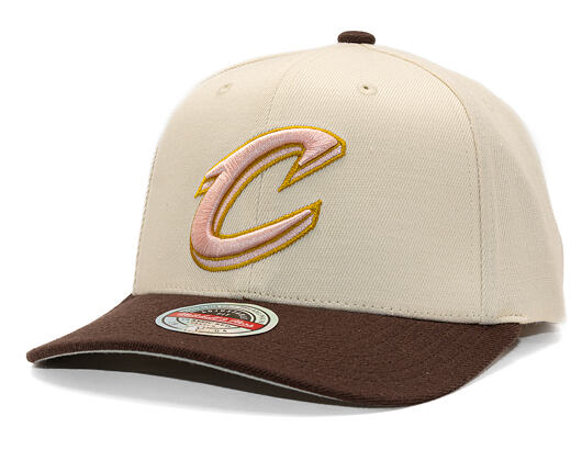 Kšiltovka Mitchell & Ness - Blush Sand Classic Red - Cleveland Cavaliers - Sand/Brown