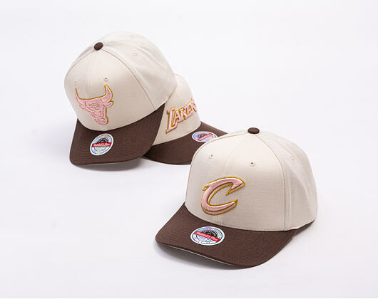 Kšiltovka Mitchell & Ness - Blush Sand Classic Red - Cleveland Cavaliers - Sand/Brown