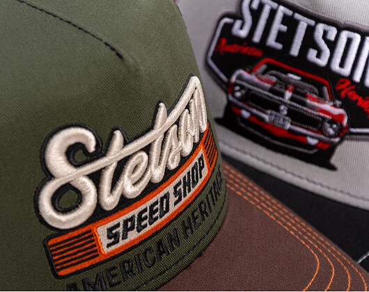 Kšiltovka Stetson - Trucker Cap Speed Shop