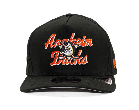 New Era - NHL Chainstitch 9FIFTY A-Frame - Anaheim Ducks - Black