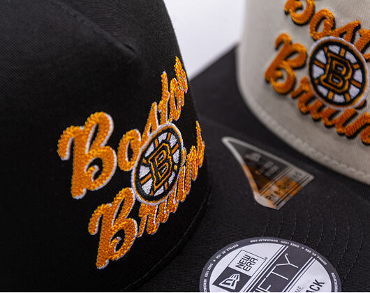 New Era - NHL Chainstitch 9FIFTY A-Frame - Boston Bruins - Black