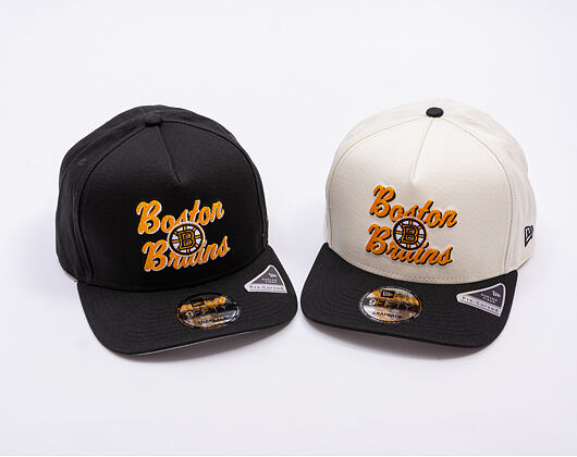 New Era - NHL Chainstitch 9FIFTY A-Frame - Boston Bruins - Chrome White