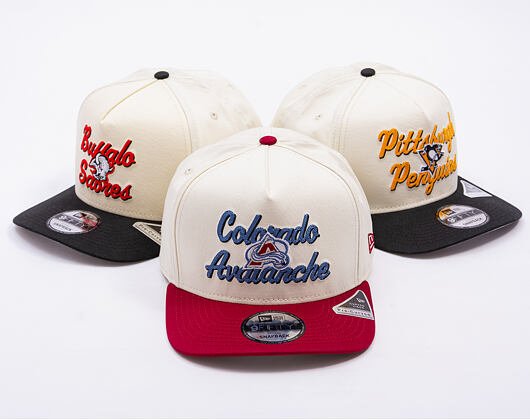 New Era - NHL Chainstitch 9FIFTY A-Frame - Colorado Avalanche - Chrome White
