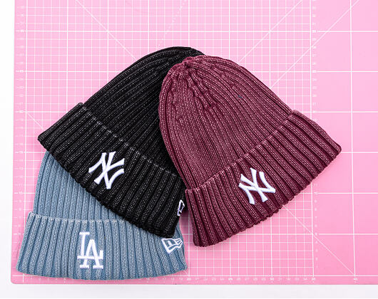 Kulich New Era - MLB Mini Logo Cuff Beanie - NY Yankees - Burgundy