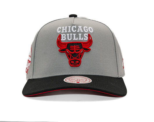 Kšiltovka Mitchell & Ness - NBA Core Iii Pro Bulls - Chicago Bulls - Black-Grey