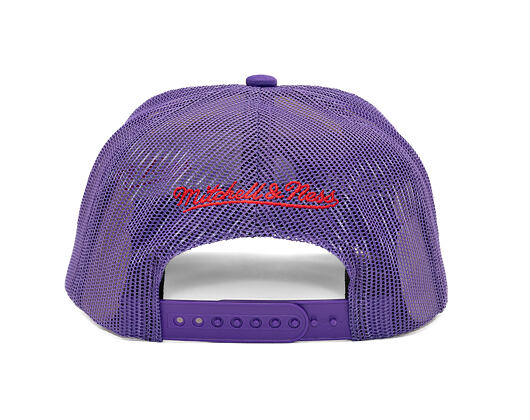 Kšiltovka Mitchell & Ness - NBA Vintage Block Trucker HWC - Toronto Raptors - Cream